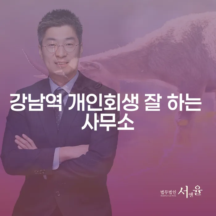 강남역 개인회생 잘 하는 사무소