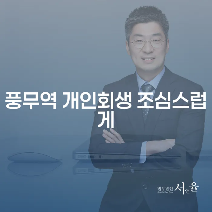 풍무역 개인회생 조심스럽게